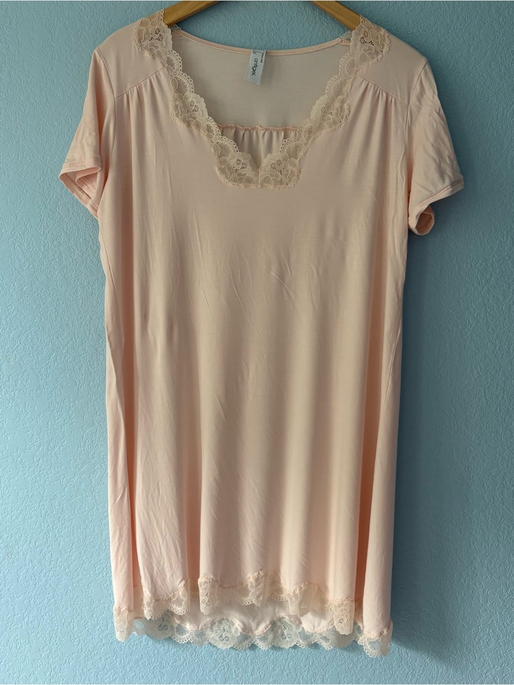 Antigel By Lise Charmel Simply Perfect Capped Sleeve Nightgown